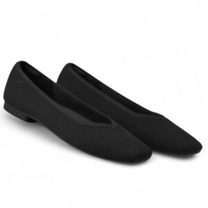 Vivaia Margot 2.0 Square Toe V Cut Flat Shoes